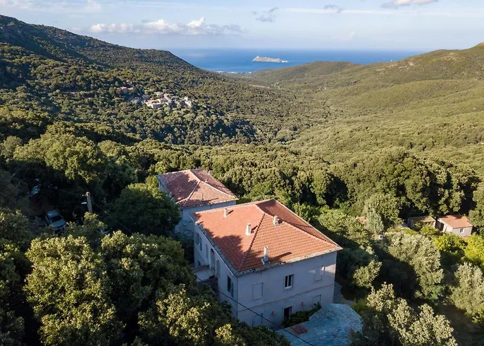 Casa A Rota D'hotes Dans Maison D'americains 3* Ersa
